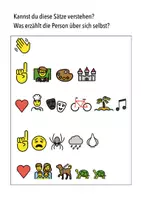 Vorschau - Arbeitsblätter - Emoji Vorstellung - Seite 1