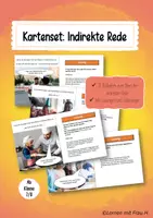 Vorschau - Spiele - Kartenset: Indirekte Rede - Deckblatt