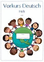 Vorschau - Mal- und Bastelvorlagen - Deckblatt DaZ - Seite 1