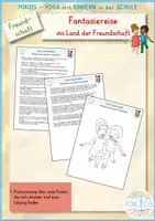 Vorschau - Anderer Materialtyp - Fantasiereise ins Land der Freundschaft - Deckblatt