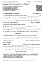 Vorschau - Arbeitsblätter - Arbeitsblatt "König & Reichskirche: Herrschaft im Mittelalter" + interaktive Lösung & MP3 + Mindmap + Infografik - Deckblatt