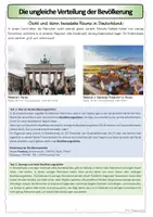 Vorschau - Arbeitsblätter - AB4 Bevölkerungsdichte ungleiche Verteilung der Bevölkerung - Seite 2