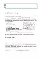 Vorschau - Lehrpläne/Lehrermaterial - Elternbrief Übernachtung in der Schule Lesenacht Word docx pdf - Seite 1