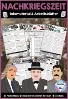 Vorschau - Unterrichtsreihen - Nachkriegszeit - Infomaterial & Arbeitsblätter - Kriegsgefangenschaft, Heimkehrer, Operation Paperclip, Reisen & Verkehr, Mode & Freizeit - Deckblatt