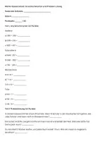 Vorschau - Klassenarbeiten - Vollständige Mathe Klassenarbeit 3. Klasse Grundschule - Deckblatt