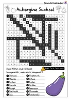 Vorschau - Spiele - Aubergine Suchsel - Buchstabengitter - Seite 2