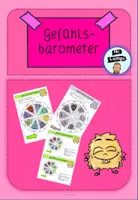 Vorschau - Fördermaterial/Inklusion - Gefühlsbarometer - Knuffies - Deckblatt