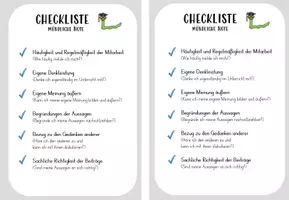 Vorschau - Anderer Materialtyp - Mündliche Noten - Checkliste und Selbsteinschätzung - Seite 2