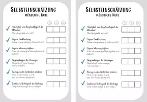 Vorschau - Anderer Materialtyp - Mündliche Noten - Checkliste und Selbsteinschätzung - Seite 3