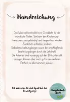 Vorschau - Anderer Materialtyp - Mündliche Noten - Checkliste und Selbsteinschätzung - Seite 1