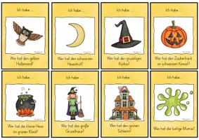 Vorschau - Spiele - Lesespiel Klasse 2 & 3 (Halloween) - Seite 2