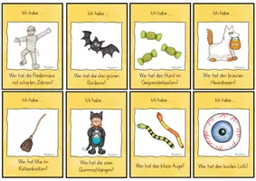 Vorschau - Spiele - Lesespiel Klasse 2 & 3 (Halloween) - Seite 3