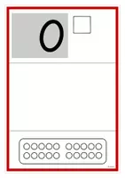 Vorschau - Fördermaterial/Inklusion - Zahlenkarten/Zahlenbilder von 0 bis 20 (lehrwerksunabhängig) - Seite 1