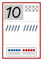 Vorschau - Fördermaterial/Inklusion - Zahlenkarten/Zahlenbilder von 0 bis 20 (lehrwerksunabhängig) - Seite 3