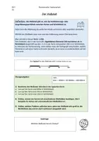 Vorschau - Arbeitsblätter - Einführung: Der Maßstab Geo Klasse 5 im Rahmen der Kartenkunde mit LÖSUNGEN - Deckblatt