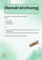 Vorschau - Stationenlernen - Klammerkarten - Groß- und Kleinbuchstaben zuordnen - Seite 1
