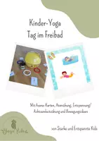 Vorschau - Bildkarten - Kinder-Yoga: Tag im Freibad - Deckblatt