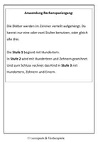 Vorschau - Stationenlernen - ZR 1000: Ergänzen bis 1000, Rechenspaziergang, 3-fach differenziert - Seite 1