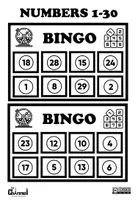 Vista previa - Juegos / Gamificación - Numbers from 1 to 30 - Bingo + Interactive Wheel - página 1