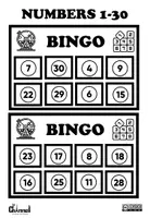Vista previa - Juegos / Gamificación - Numbers from 1 to 30 - Bingo + Interactive Wheel - página 3
