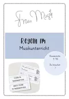Vorschau - Poster - Regeln im Musikunterricht - Deckblatt