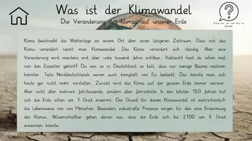 Vorschau - Unterrichtsreihen - Materialpaket Klimawandel - Wissenskarteien, weiterführende Aufgaben und interaktives Quiz - Seite 3