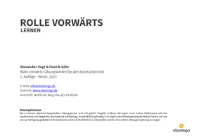 Vorschau - Stationenlernen - Rolle vorwärts: Übungskarten für den Sportunterricht (Vorwärtsrolle) - Seite 2