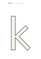 Vorschau - Arbeitsblätter - Buchstabe K / k 10 Arbeitsblätter + Stationenlernen - Seite 2
