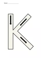 Vorschau - Arbeitsblätter - Buchstabe K / k 10 Arbeitsblätter + Stationenlernen - Seite 3