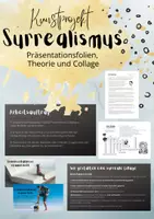 Vorschau - Arbeitsblätter - Surrealismus - Theorie & Praxis - Collage - Kunst - Deckblatt
