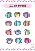 Vista previa - Manualidades / Dibujos para colorear - PACK DE CUMPLEAÑOS DE CLASE - Castellano - Portada