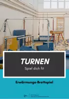 Vorschau - Spiele - Turnen ⎮ Motivierendes Erwärmungsbrettspiel für Bodenturnen (Spiel dich fit) - Deckblatt