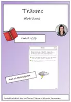 Vorschau - Stundenentwürfe - Materialpaket Träume - Seite 1