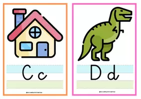 Vista previa - Decoración del aula - Abecedario de pared Montessori para primer ciclo - página 3