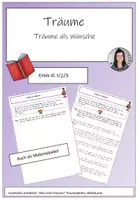 Vorschau - Stundenentwürfe - Träume - Träume als Wünsche - Deckblatt