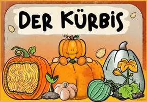 Vorschau - Poster - Kürbis | Themenplakat - Seite 1