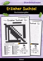 Vorschau - Spiele - Erzieher Suchsel - Buchstabengitter - Deckblatt