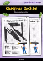 Vorschau - Arbeitsblätter - Klempner Suchsel - Buchstabengitter - Deckblatt