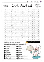 Vorschau - Spiele - Koch Suchsel - Buchstabengitter - Seite 1