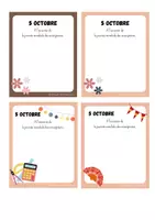 Aperçu - Cartes / Images - 5 octobre - Journée Mondiale des enseignants - Page 2