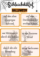 Vorschau - Arbeitsblätter - Schleichdiktat zu Halloween - Seite 3