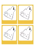 Vorschau - Mal- und Bastelvorlagen - Wolfsklasse: Klassentier/ Namenskärtchen, Schilder beschriften - Seite 3