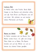 Vorschau - Arbeitsblätter - Abschreibkartei Herbst - Seite 2