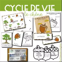 Aperçu - Affichage - Le cycle de vie du Chêne - Page de couverture