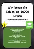 Vorschau - Unterrichtsreihen - Materialpaket Große Zahlen in Klasse 4 - Seite 1