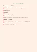 Vorschau - Mal- und Bastelvorlagen - Tagebuch Achtsamkeit für einen entspannten Schulalltag - Seite 1