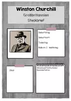 Vorschau - Arbeitsblätter - Steckbriefe wichtiger Personen des zweiten Weltkrieg (2. WK, WW 2) - Seite 3