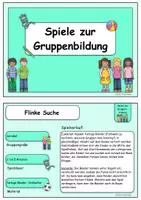 Vorschau - Spiele - Gruppenbildungsspiele (Kartei, Spielekartei) - Seite 1