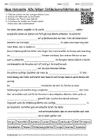 Vorschau - Arbeitsblätter - Arbeitsblatt "Neue Horizonte, Alte Fehler: Entdeckungsfahrten der Neuzeit" + interaktive Lösung & MP3 + Mindmap + Infografik - Deckblatt
