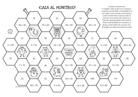 Vista previa - Hojas de trabajo - Adición hasta 100 - Paquete (7 Juegos & 2 hojas de trabajo) - página 3